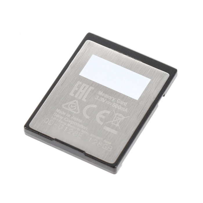【中古品】SONY QD-G128E XQDメモリーカード Gシリーズ 128GB