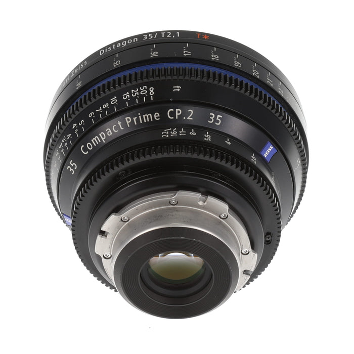 【決算セール2026】【中古品】Carl Zeiss CP.2 35mm/T2.1/PLマウント/フィート表示 コンパクトプライム CP.2 Distagon（PLマウント）