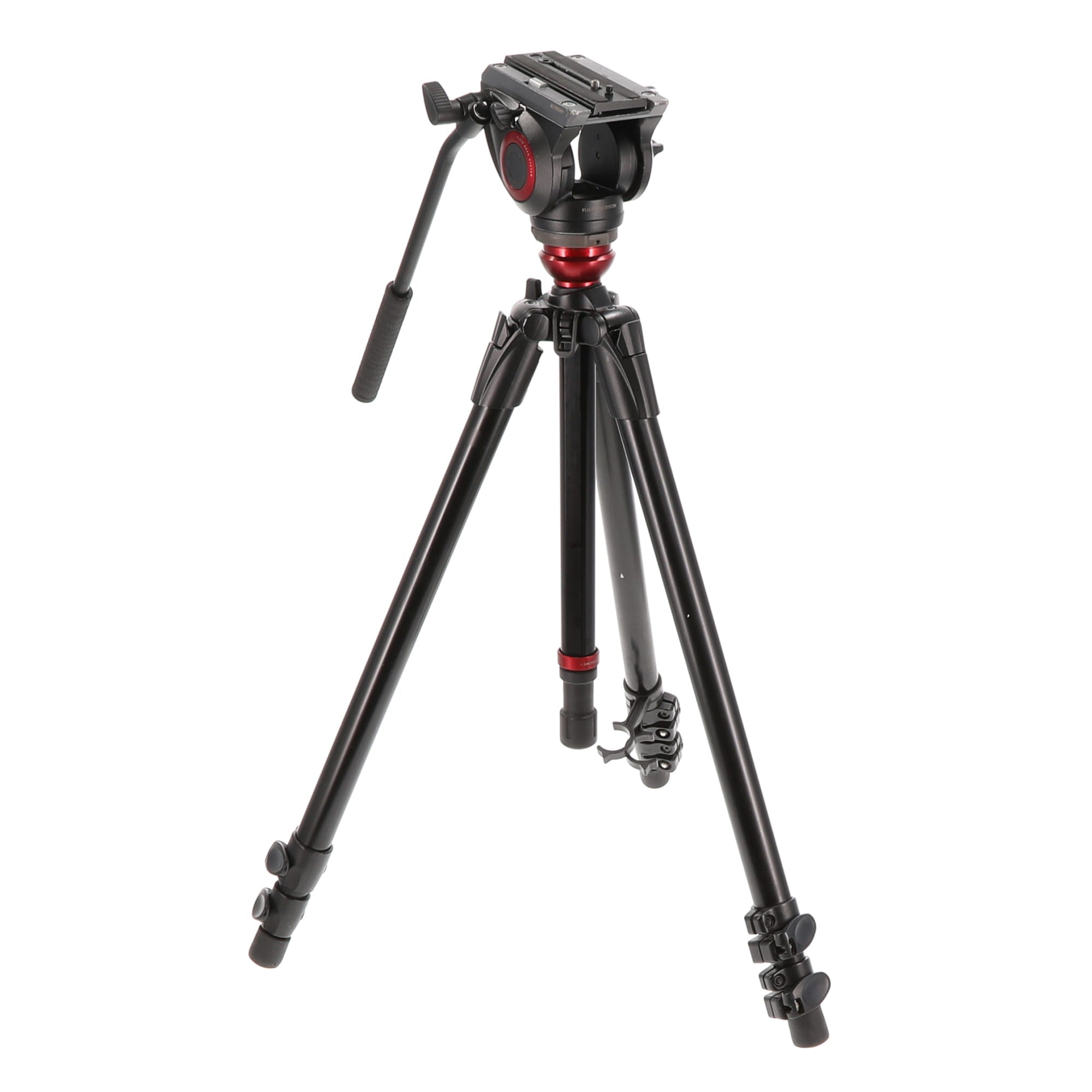 中古品】Manfrotto MVH500AH 755XBK ビデオキット シングル3段 MDEVE