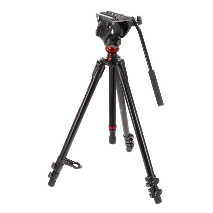 【決算セール2026】【中古品】Manfrotto MVH500AH 755XBK ビデオキット シングル3段 MDEVEアルミ