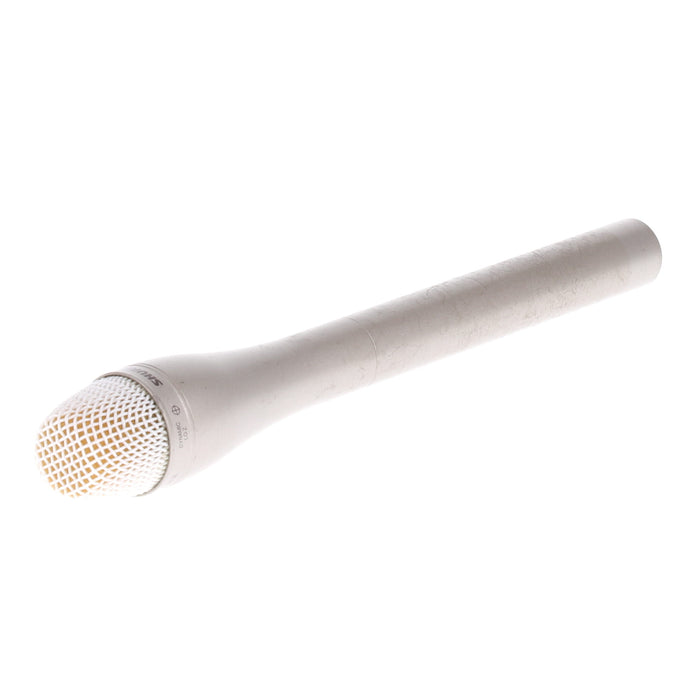 【中古品】SHURE SM63L ダイナミック型インタビューマイクロホン(ロング/シャンパンゴールド)