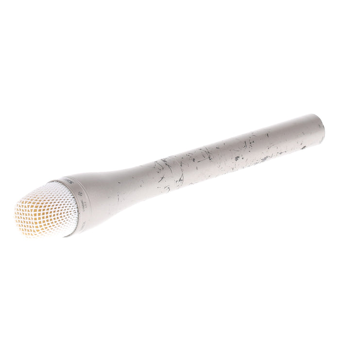 【中古品】SHURE SM63L ダイナミック型インタビューマイクロホン(ロング/シャンパンゴールド)