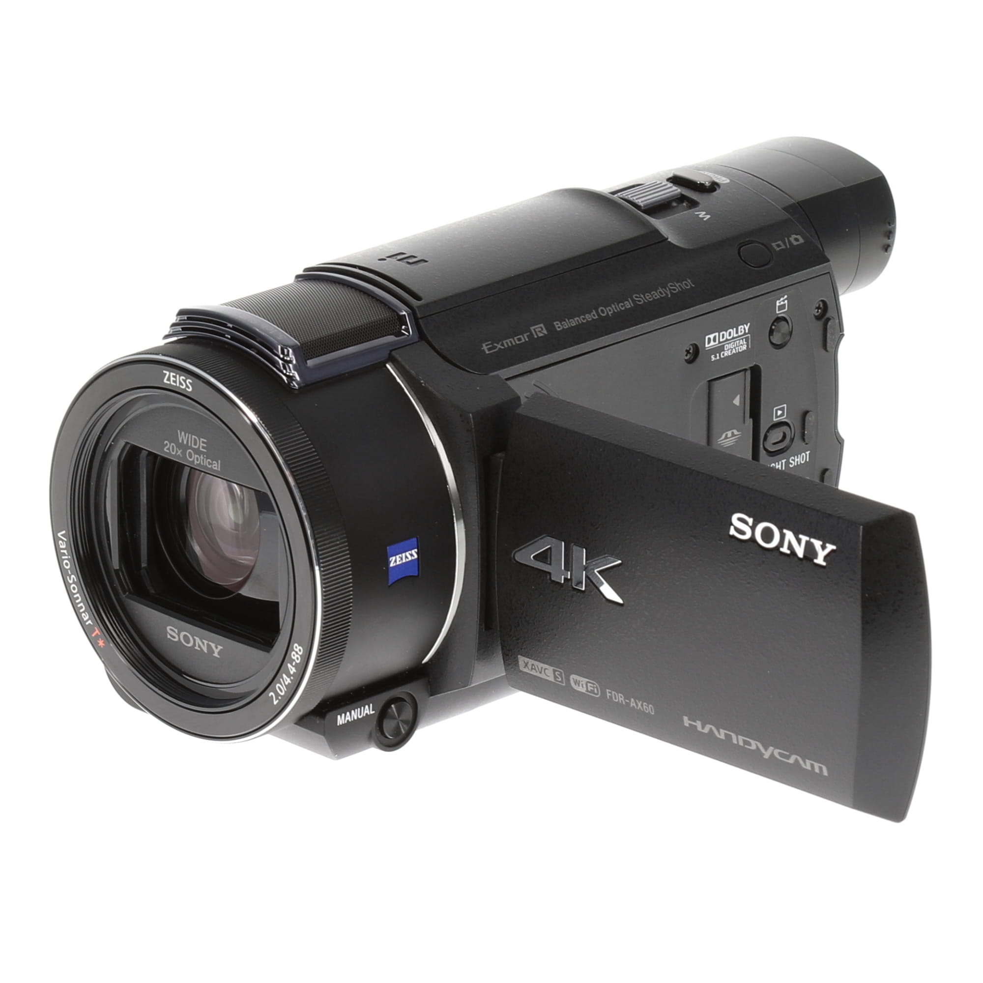 中古品】SONY FDR-AX60 デジタル4Kビデオカメラレコーダー - 業務用