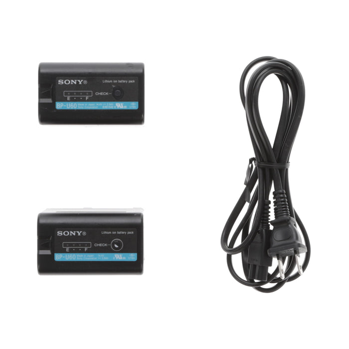 【決算セール2026】【中古品】SONY BC-U2 バッテリーチャージャー(バッテリーパック2個付属)