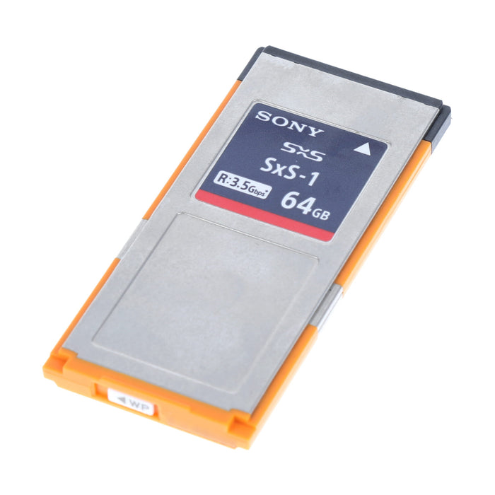 【中古品】SONY SBS-64G1B SxS-1メモリーカード 64GB