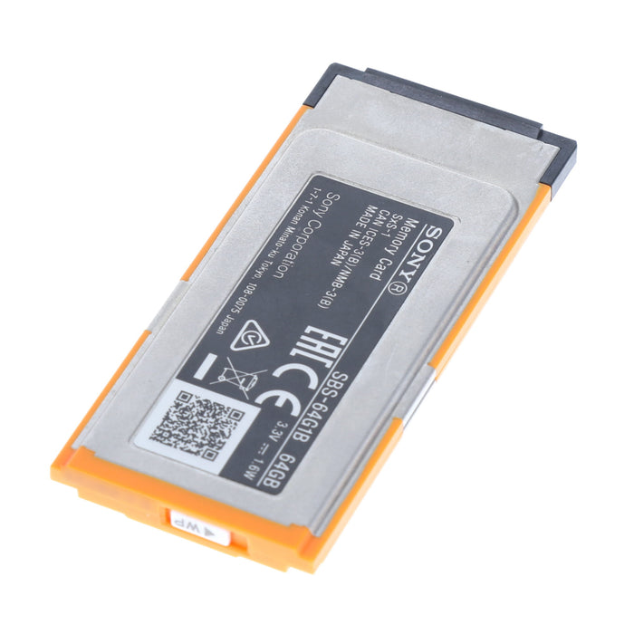 【中古品】SONY SBS-64G1B SxS-1メモリーカード 64GB