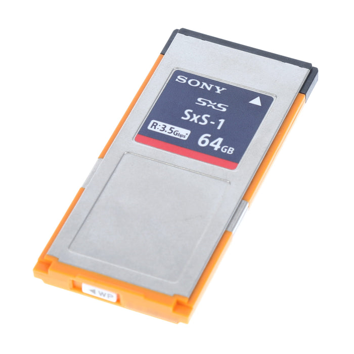 【中古品】SONY SBS-64G1B SxS-1メモリーカード 64GB