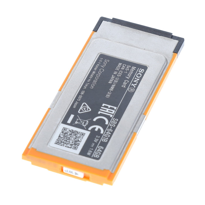 【中古品】SONY SBS-64G1B SxS-1メモリーカード 64GB
