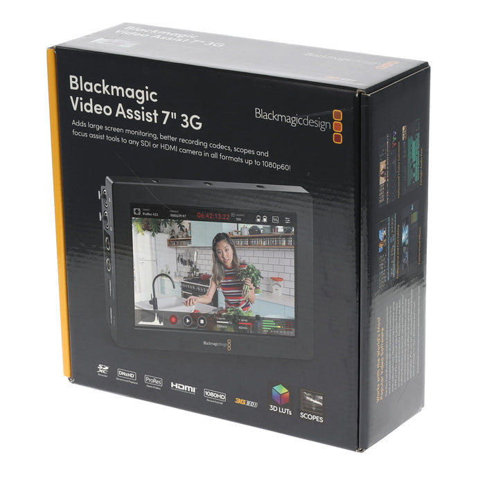 【中古品】BlackmagicDesign HYPERD/AVIDA03/7 Blackmagic Video Assist 7インチ 3G
