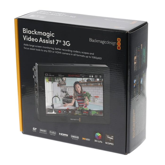 【中古品】BlackmagicDesign HYPERD/AVIDA03/7 Blackmagic Video Assist 7インチ 3G
