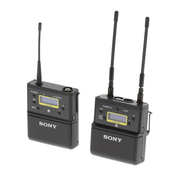 【中古品】SONY UWP-D21 B帯アナログワイヤレスマイクロホンパッケージ(ボディーパックトランスミッター/ポータブルチューナー)