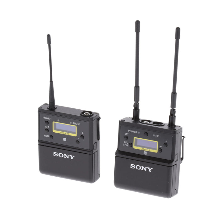 【中古品】SONY UWP-D21 B帯アナログワイヤレスマイクロホンパッケージ(ボディーパックトランスミッター/ポータブルチューナー)