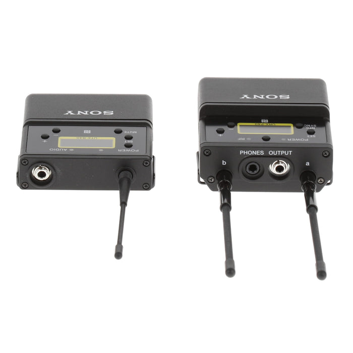 【中古品】SONY UWP-D21 B帯アナログワイヤレスマイクロホンパッケージ(ボディーパックトランスミッター/ポータブルチューナー)