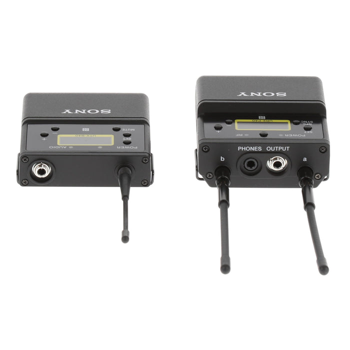 【中古品】SONY UWP-D21 B帯アナログワイヤレスマイクロホンパッケージ(ボディーパックトランスミッター/ポータブルチューナー)