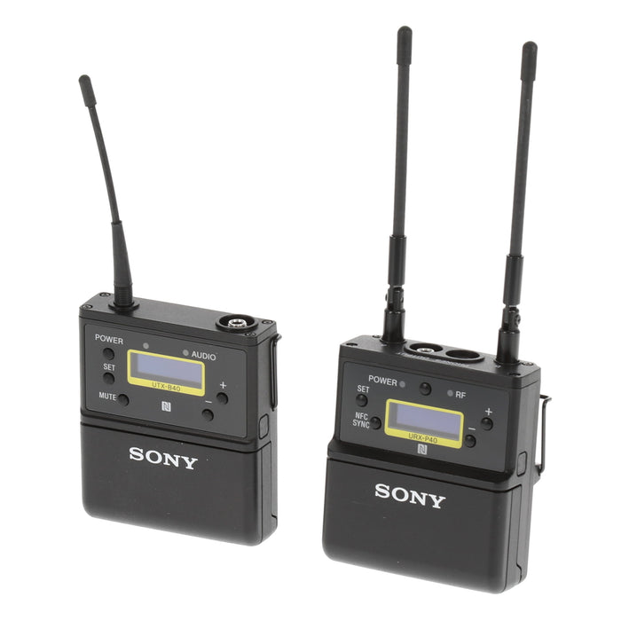 【中古品】SONY UWP-D21 B帯アナログワイヤレスマイクロホンパッケージ(ボディーパックトランスミッター/ポータブルチューナー)