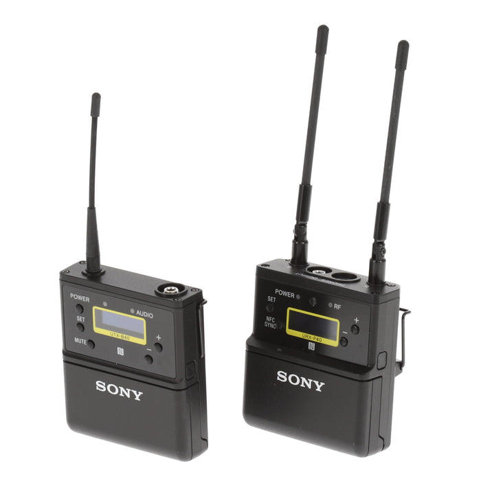 【中古品】SONY UWP-D21 B帯アナログワイヤレスマイクロホンパッケージ(ボディーパックトランスミッター/ポータブルチューナー)
