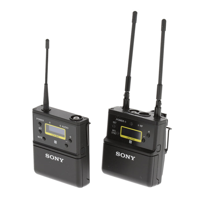 【中古品】SONY UWP-D21 B帯アナログワイヤレスマイクロホンパッケージ(ボディーパックトランスミッター/ポータブルチューナー)