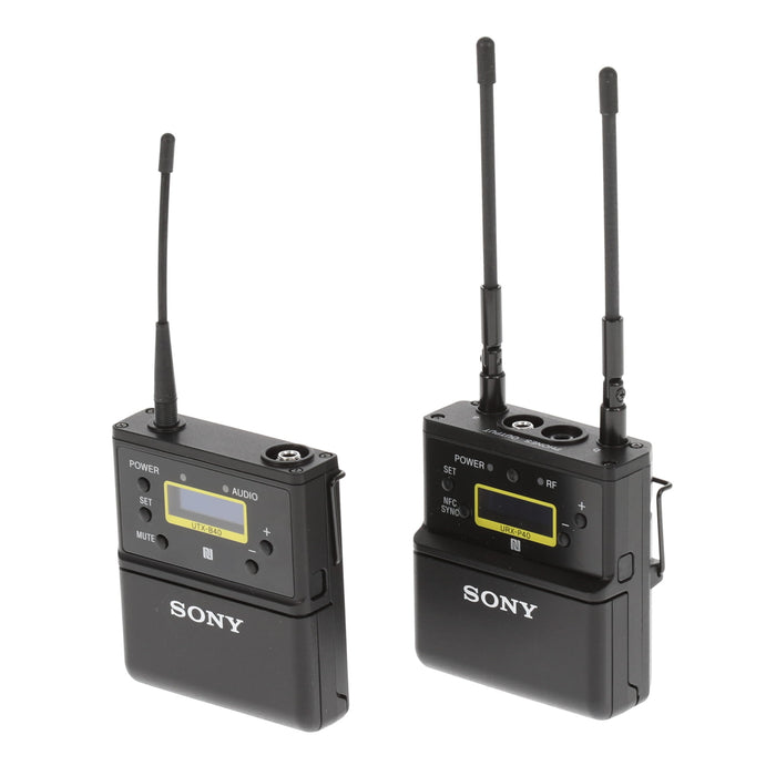 【中古品】SONY UWP-D21 B帯アナログワイヤレスマイクロホンパッケージ(ボディーパックトランスミッター/ポータブルチューナー)