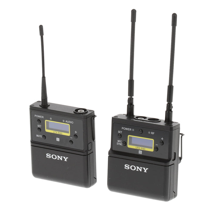【中古品】SONY UWP-D21 B帯アナログワイヤレスマイクロホンパッケージ(ボディーパックトランスミッター/ポータブルチューナー)
