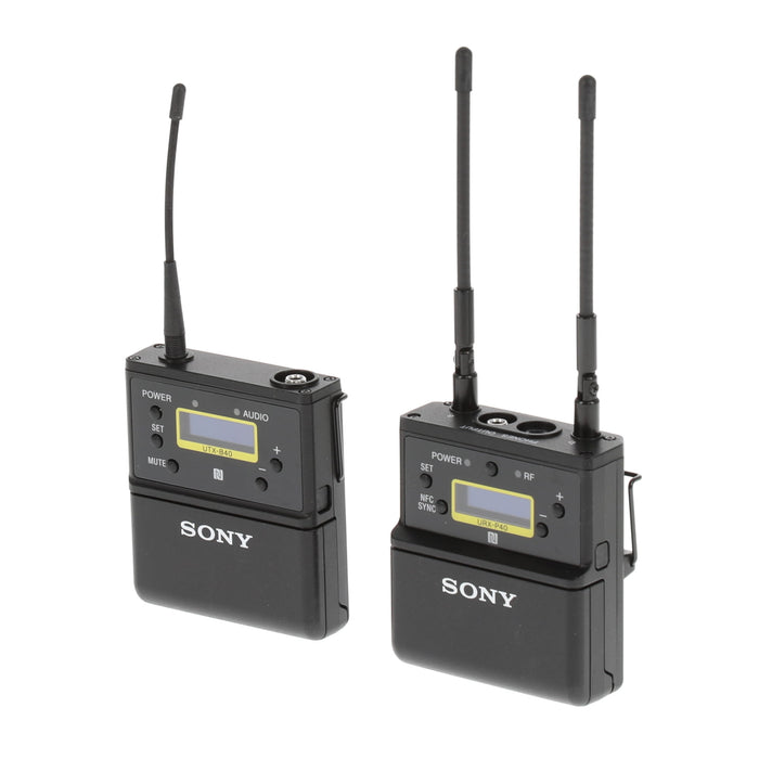 【中古品】SONY UWP-D21 B帯アナログワイヤレスマイクロホンパッケージ(ボディーパックトランスミッター/ポータブルチューナー)