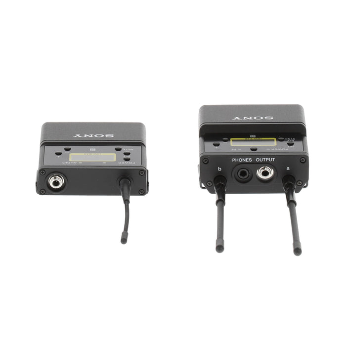 【中古品】SONY UWP-D21 B帯アナログワイヤレスマイクロホンパッケージ(ボディーパックトランスミッター/ポータブルチューナー)