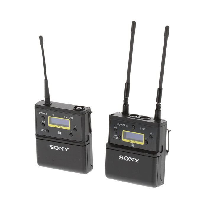 【中古品】SONY UWP-D21 B帯アナログワイヤレスマイクロホンパッケージ(ボディーパックトランスミッター/ポータブルチューナー)