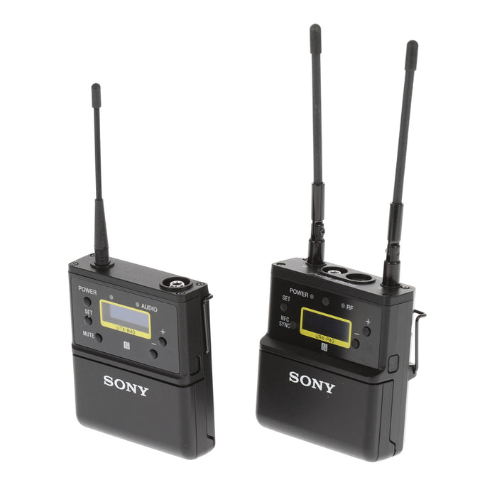 【中古品】SONY UWP-D21 B帯アナログワイヤレスマイクロホンパッケージ(ボディーパックトランスミッター/ポータブルチューナー)