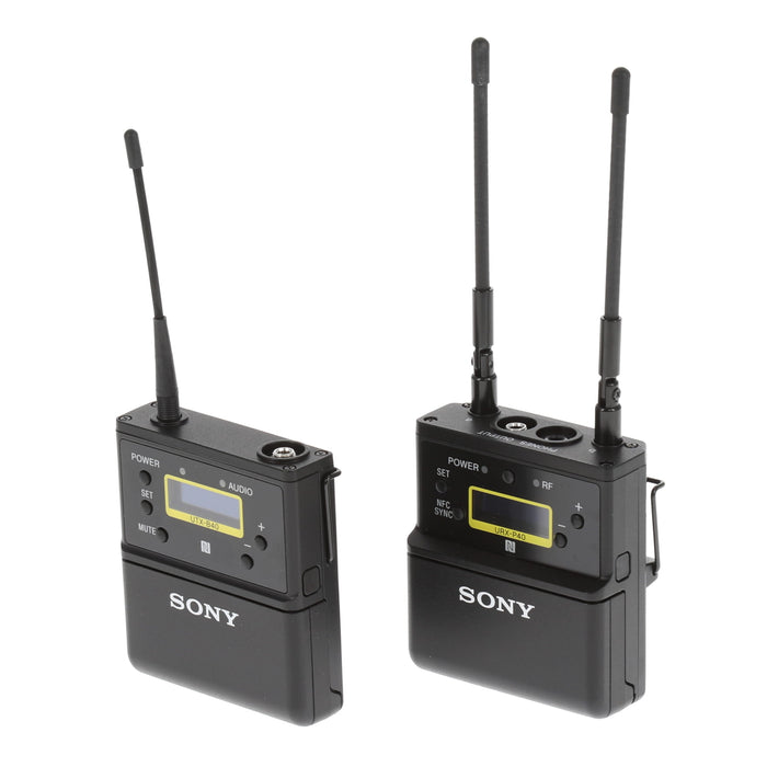【中古品】SONY UWP-D21 B帯アナログワイヤレスマイクロホンパッケージ(ボディーパックトランスミッター/ポータブルチューナー)