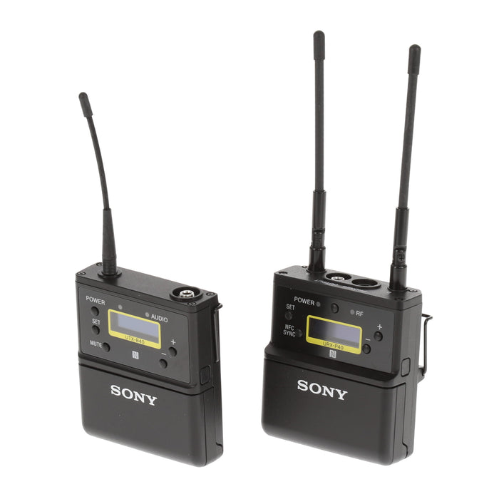 【中古品】SONY UWP-D21 B帯アナログワイヤレスマイクロホンパッケージ(ボディーパックトランスミッター/ポータブルチューナー)
