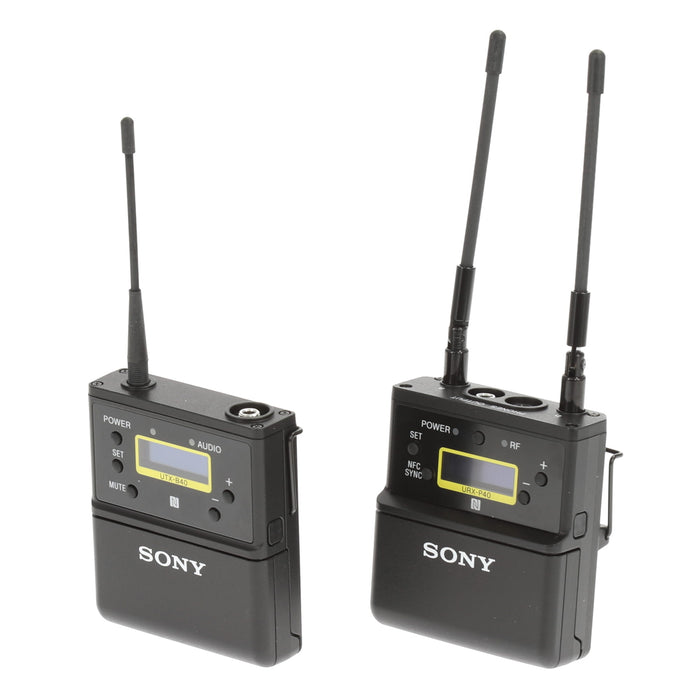 【中古品】SONY UWP-D21 B帯アナログワイヤレスマイクロホンパッケージ(ボディーパックトランスミッター/ポータブルチューナー)