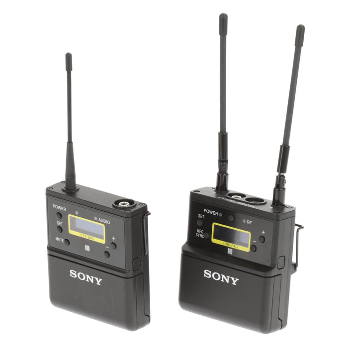 【中古品】SONY UWP-D21 B帯アナログワイヤレスマイクロホンパッケージ(ボディーパックトランスミッター/ポータブルチューナー)