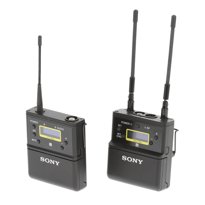 【中古品】SONY UWP-D21 B帯アナログワイヤレスマイクロホンパッケージ(ボディーパックトランスミッター/ポータブルチューナー)