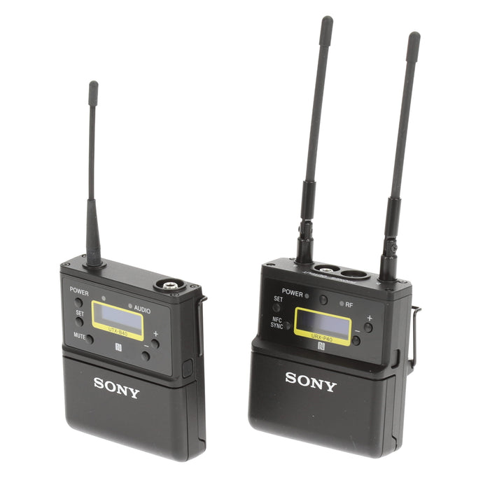 【中古品】SONY UWP-D21 B帯アナログワイヤレスマイクロホンパッケージ(ボディーパックトランスミッター/ポータブルチューナー)