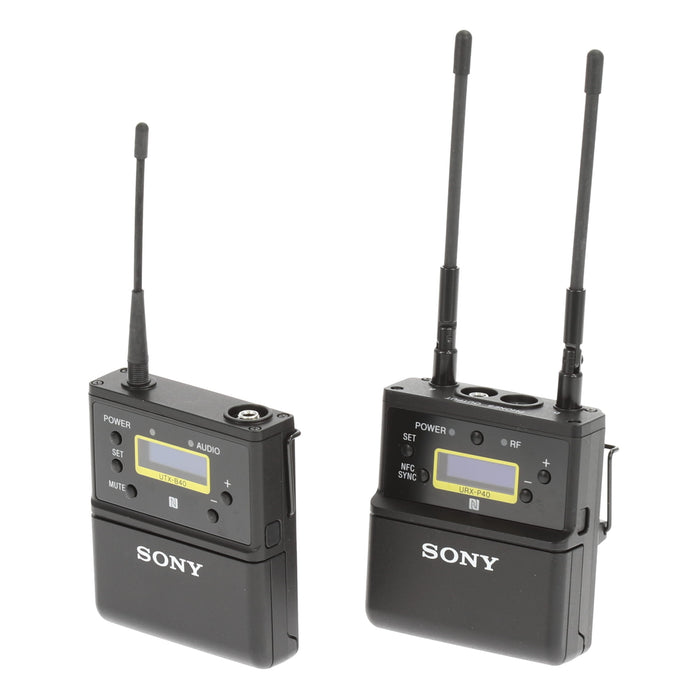 【中古品】SONY UWP-D21 B帯アナログワイヤレスマイクロホンパッケージ(ボディーパックトランスミッター/ポータブルチューナー)