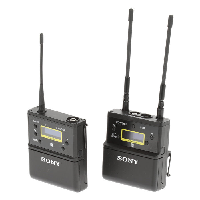 【中古品】SONY UWP-D21 B帯アナログワイヤレスマイクロホンパッケージ(ボディーパックトランスミッター/ポータブルチューナー)