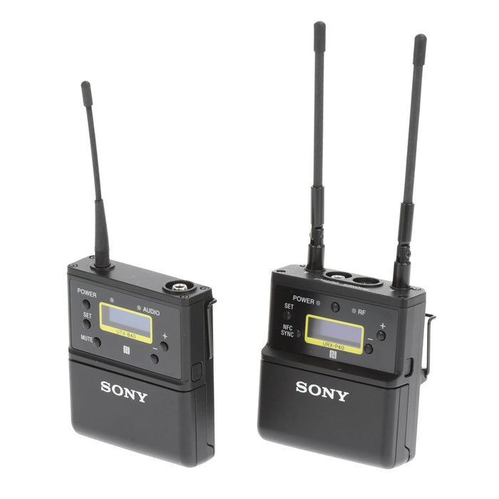 【中古品】SONY UWP-D21 B帯アナログワイヤレスマイクロホンパッケージ(ボディーパックトランスミッター/ポータブルチューナー)