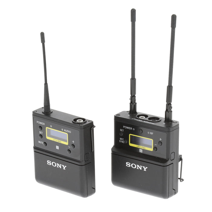 【中古品】SONY UWP-D21 B帯アナログワイヤレスマイクロホンパッケージ(ボディーパックトランスミッター/ポータブルチューナー)