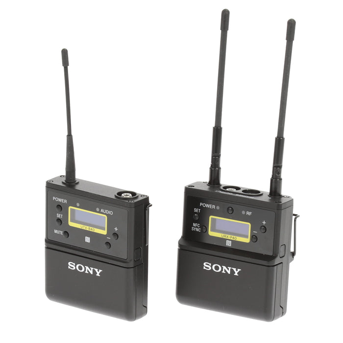 【中古品】SONY UWP-D21 B帯アナログワイヤレスマイクロホンパッケージ(ボディーパックトランスミッター/ポータブルチューナー)