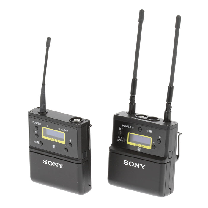 【中古品】SONY UWP-D21 B帯アナログワイヤレスマイクロホンパッケージ(ボディーパックトランスミッター/ポータブルチューナー)