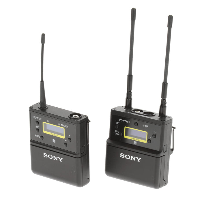 【中古品】SONY UWP-D21 B帯アナログワイヤレスマイクロホンパッケージ(ボディーパックトランスミッター/ポータブルチューナー)