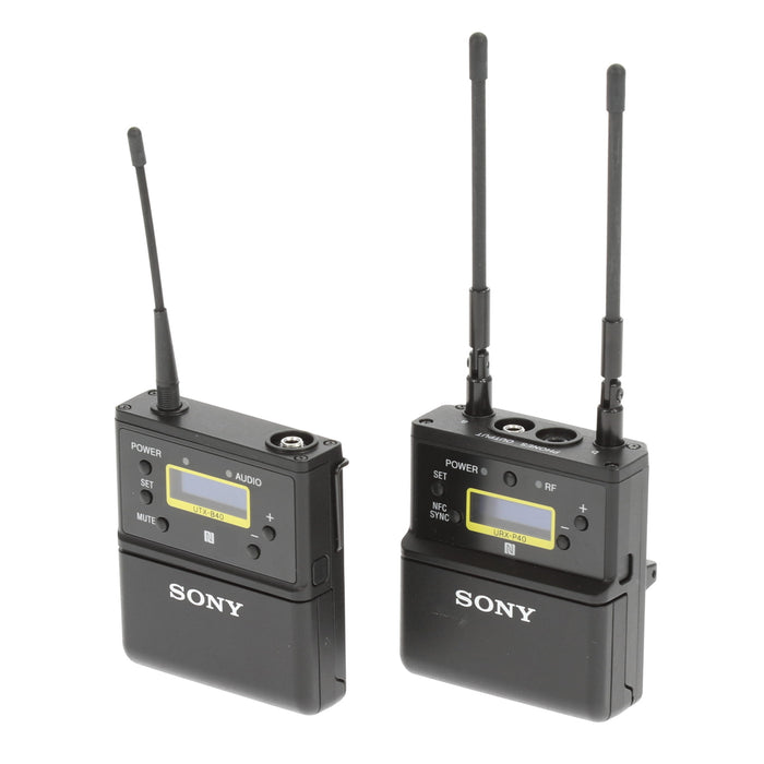 【中古品】SONY UWP-D21 B帯アナログワイヤレスマイクロホンパッケージ(ボディーパックトランスミッター/ポータブルチューナー)