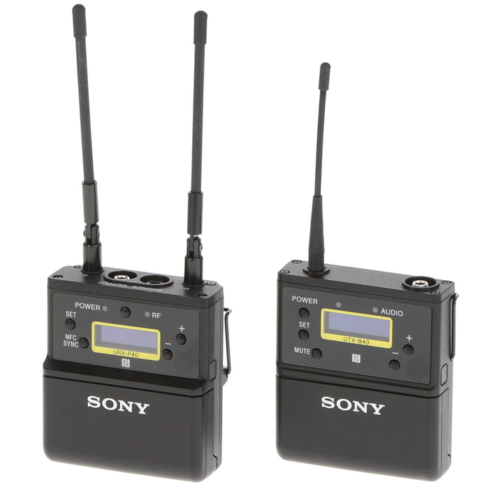 【中古品】SONY UWP-D21 B帯アナログワイヤレスマイクロホンパッケージ(ボディーパックトランスミッター/ポータブルチューナー)