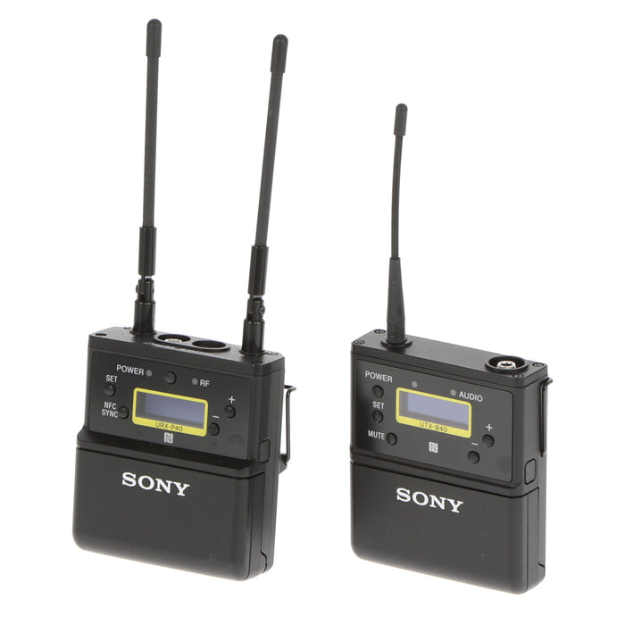 【中古品】SONY UWP-D21 B帯アナログワイヤレスマイクロホンパッケージ(ボディーパックトランスミッター/ポータブルチューナー)