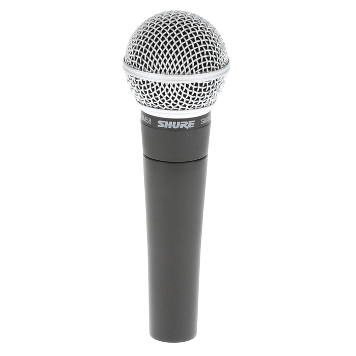 【中古品】SHURE SM58 ダイナミック型ハンドヘルドマイクロホン(スイッチ無)