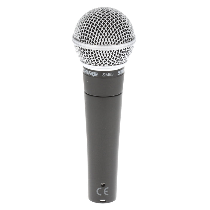 【中古品】SHURE SM58 ダイナミック型ハンドヘルドマイクロホン(スイッチ無)