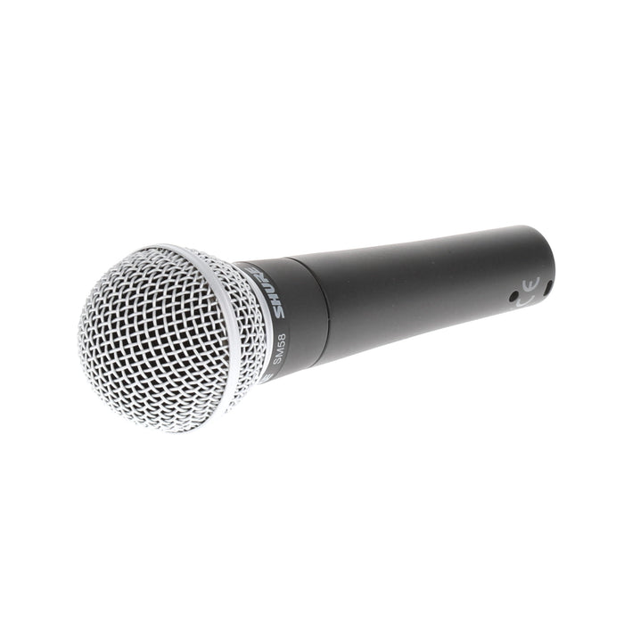 【中古品】SHURE SM58 ダイナミック型ハンドヘルドマイクロホン(スイッチ無)