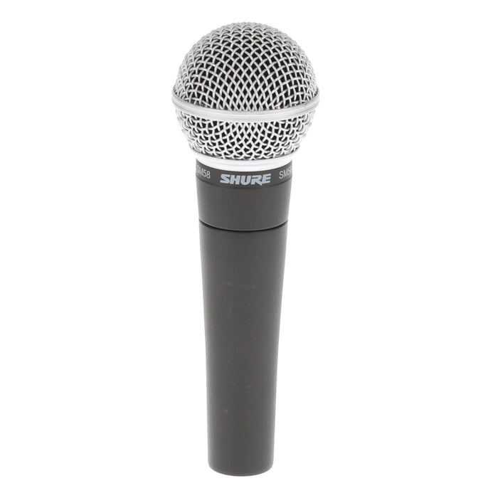 【中古品】SHURE SM58 ダイナミック型ハンドヘルドマイクロホン(スイッチ無)