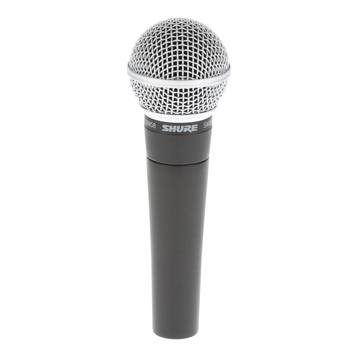 【中古品】SHURE SM58 ダイナミック型ハンドヘルドマイクロホン(スイッチ無)