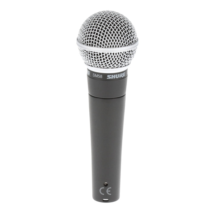 【中古品】SHURE SM58 ダイナミック型ハンドヘルドマイクロホン(スイッチ無)