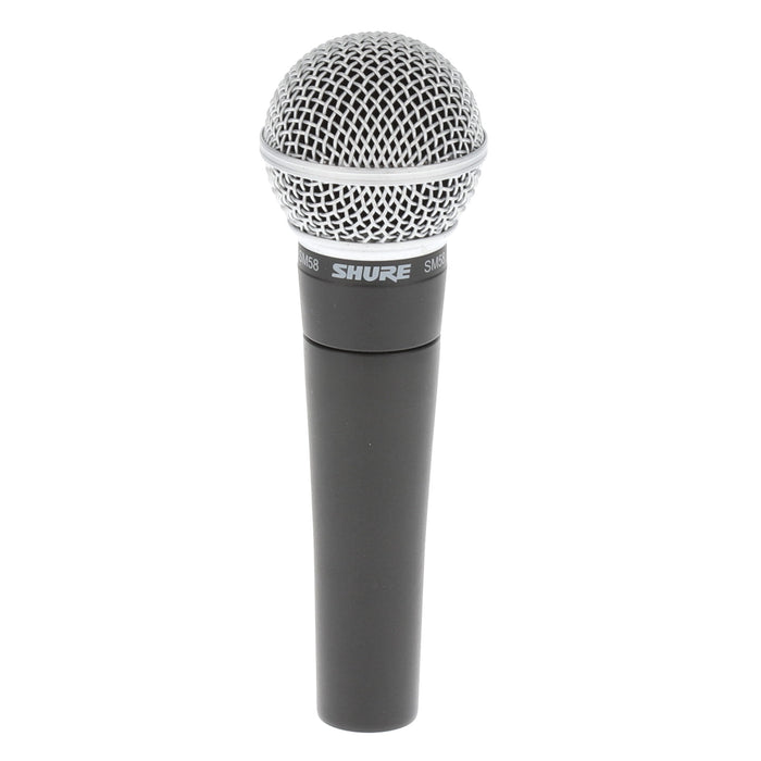 【中古品】SHURE SM58 ダイナミック型ハンドヘルドマイクロホン(スイッチ無)